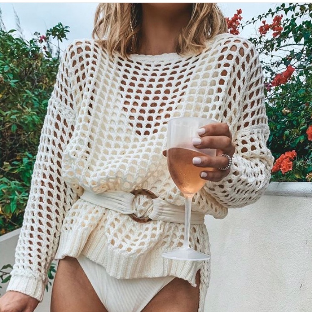 Wide Knit Cover up